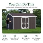 Classic Gable Shed with Side Entry