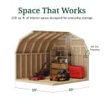 Colonial Greenfield Barn Shed