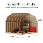 Colonial Greenfield Barn Shed