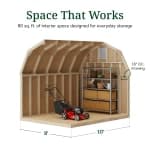 Colonial Greenfield Barn Shed