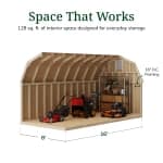 Colonial Greenfield Barn Shed