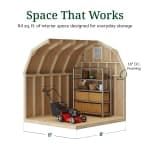 Colonial Greenfield Barn Shed