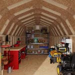Colonial Greenfield Barn Shed