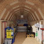 Colonial Greenfield Barn Shed