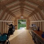 Colonial Greenfield Barn Shed