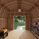 Colonial Greenfield Barn Shed