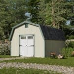 Colonial Greenfield Barn Shed
