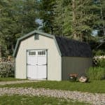 Colonial Greenfield Barn Shed