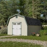 Colonial Greenfield Barn Shed