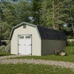 Colonial Greenfield Barn Shed