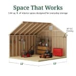 Colonial Pinehurst Shed