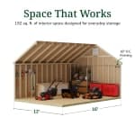 Colonial Pinehurst Shed