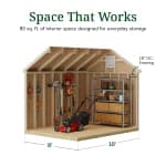 Colonial Pinehurst Shed