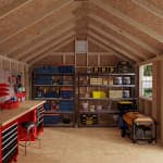 Colonial Pinehurst Shed