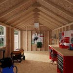 Colonial Pinehurst Shed