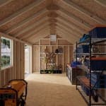 Colonial Pinehurst Shed