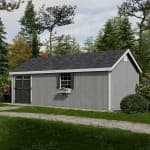 Colonial Pinehurst Shed