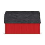 Value Gambrel 4' Barn Shed