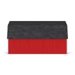 Value Gambrel 4' Barn Shed