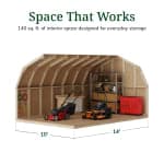 Value Gambrel 4' Barn Shed