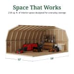 Value Gambrel 4' Barn Shed