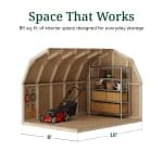 Value Gambrel 4' Barn Shed