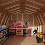 Value Gambrel 4' Barn Shed