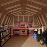 Value Gambrel 4' Barn Shed