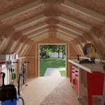 Value Gambrel 4' Barn Shed