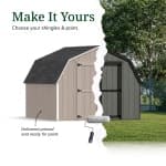 Value Gambrel 4' Barn Shed