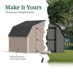 Value Gambrel 4' Barn Shed