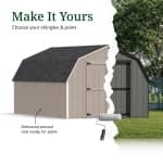 Value Gambrel 4' Barn Shed