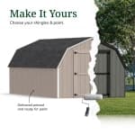 Value Gambrel 4' Barn Shed