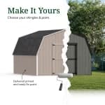 Value Gambrel 4' Barn Shed