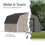 Value Gambrel 4' Barn Shed