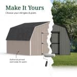 Value Gambrel 4' Barn Shed