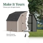 Value Gambrel 4' Barn Shed