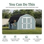 Value Gambrel 4' Barn Shed