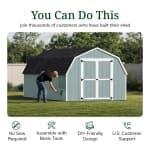 Value Gambrel 4' Barn Shed