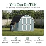 Value Gambrel 4' Barn Shed