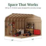Value Gambrel 6' Barn Shed