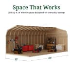 Value Gambrel 6' Barn Shed