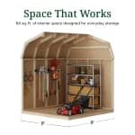 Value Gambrel 6' Barn Shed