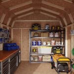 Value Gambrel 6' Barn Shed