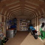 Value Gambrel 6' Barn Shed