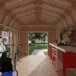 Value Gambrel 6' Barn Shed