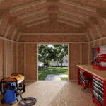 Value Gambrel 6' Barn Shed