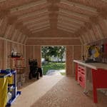 Value Gambrel 6' Barn Shed