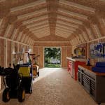 Value Gambrel 6' Barn Shed