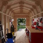 Value Gambrel 6' Barn Shed